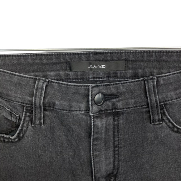 Joe's Jeans Womens Sz 30 Black Gray Skinny Leg Stretch 5 Pocket‎ - Picture 6 of 10